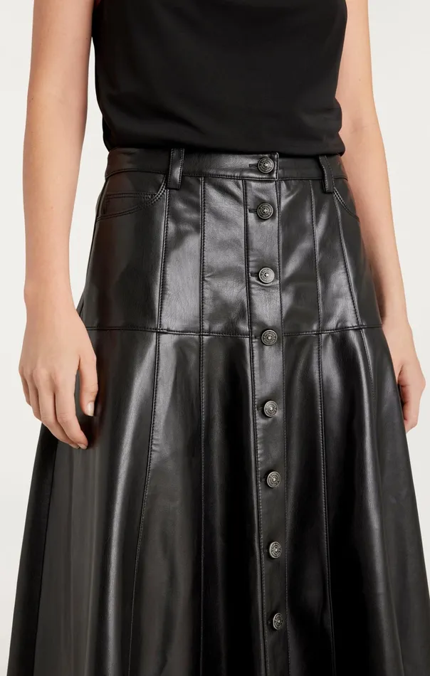 Women Cinq Sept Skirts Veena Skirt Black
