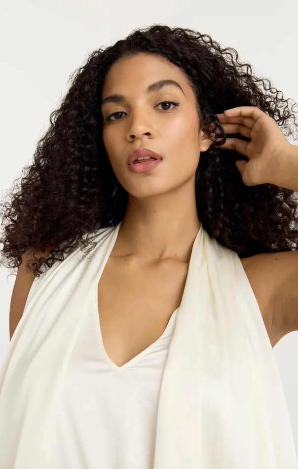 Women Cinq Sept Tank Tops and Camisoles Louella Top Ivory