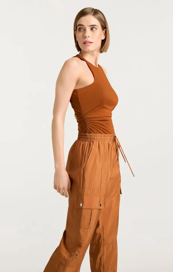 Women Cinq Sept Tank Tops and Camisoles Sonya Top Baked Cookie