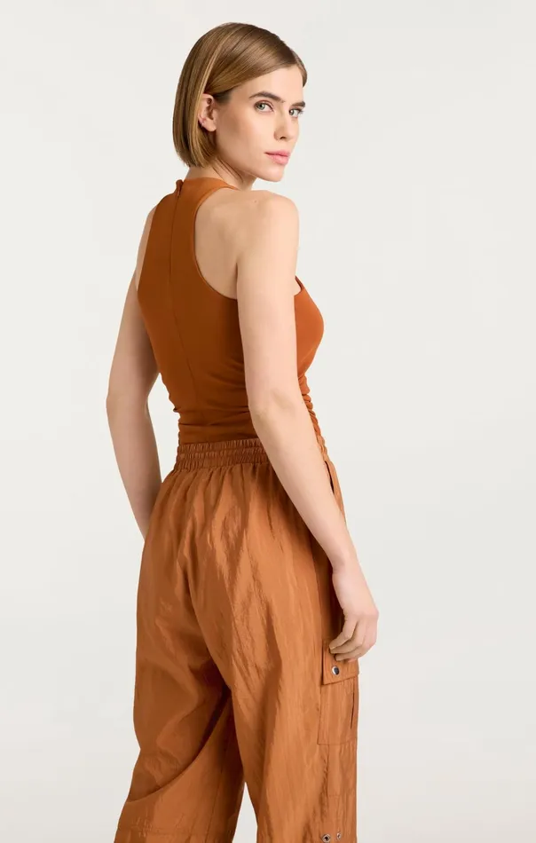 Women Cinq Sept Tank Tops and Camisoles Sonya Top Baked Cookie