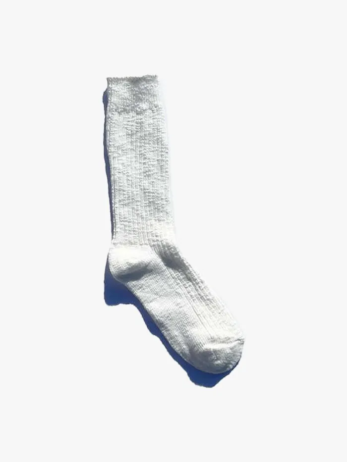 Women Cottage Socks White Linen Lisa Says Gah Socks Women Cottage Socks White Linen Lisa Says Gah Socks