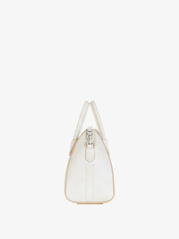 Women Crossbody Bags Givenchy Mini Antigona Bag In Aged Leather Ivory Women Crossbody Bags Givenchy Mini Antigona Bag In Aged Leather Ivory