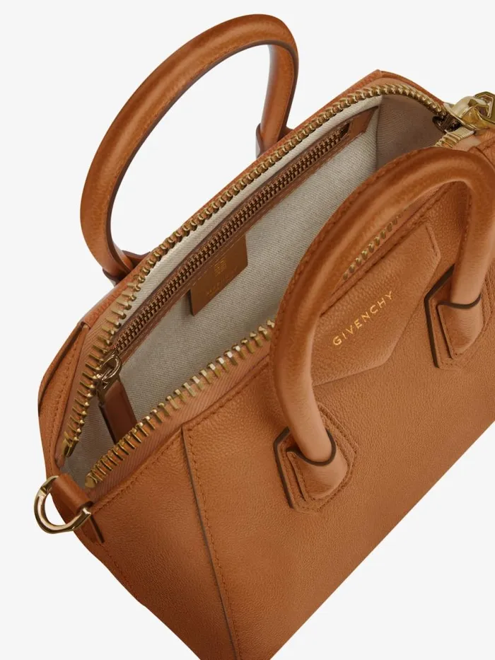 Women Crossbody Bags Givenchy Mini Antigona Bag In Leather Soft Tan Women Crossbody Bags Givenchy Mini Antigona Bag In Leather Soft Tan