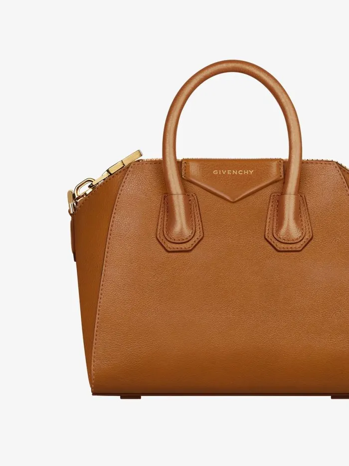 Women Crossbody Bags Givenchy Mini Antigona Bag In Leather Soft Tan Women Crossbody Bags Givenchy Mini Antigona Bag In Leather Soft Tan