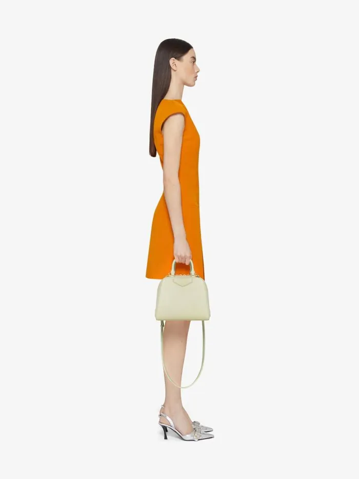 Women Crossbody Bags Givenchy Mini Antigona Cube Bag In Leather Almond Green Women Crossbody Bags Givenchy Mini Antigona Cube Bag In Leather Almond Green