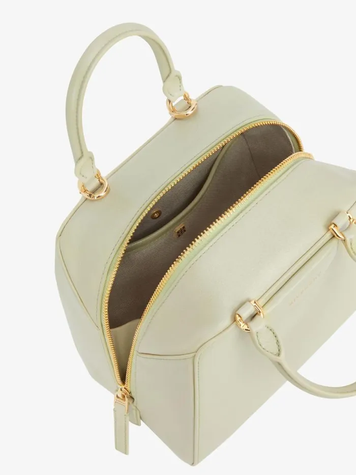Women Crossbody Bags Givenchy Mini Antigona Cube Bag In Leather Almond Green Women Crossbody Bags Givenchy Mini Antigona Cube Bag In Leather Almond Green