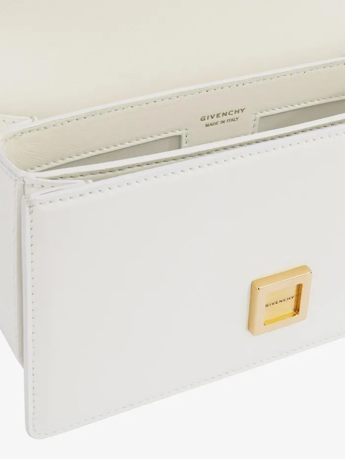 Women Crossbody Bags Givenchy Small 4G Bag In Leather With Chain Ivory Women Crossbody Bags Givenchy Small 4G Bag In Leather With Chain Ivory