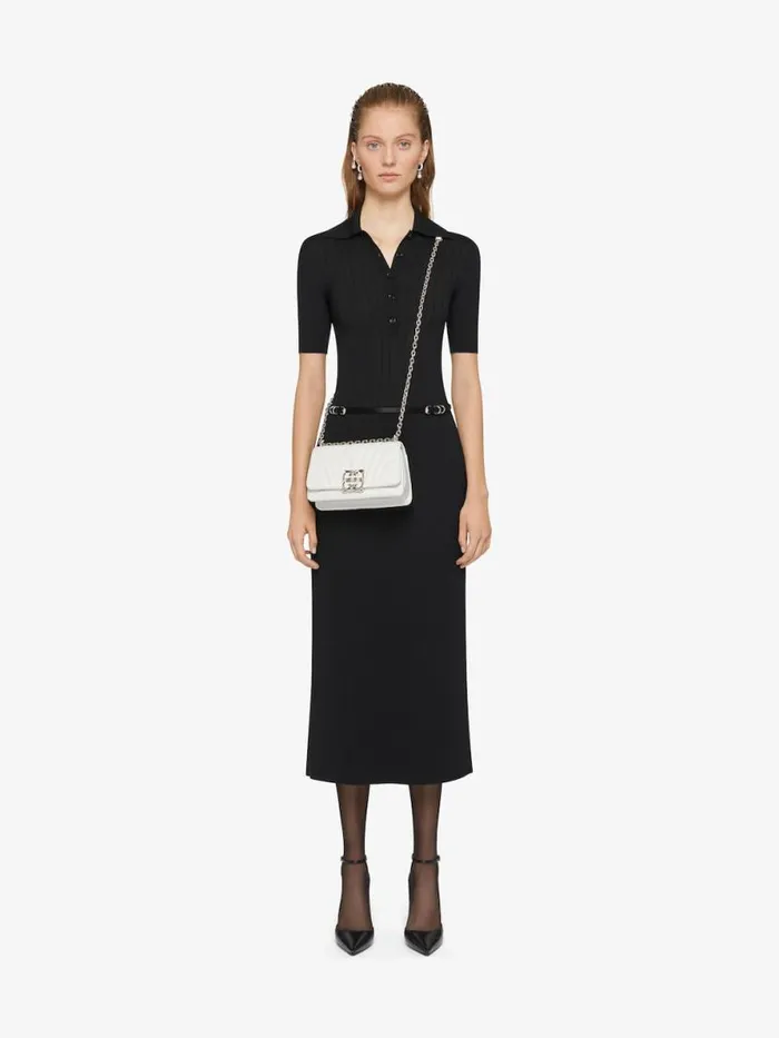 Women Crossbody Bags Givenchy Small 4G Soft Bag In Quilted Leather Ivory Women Crossbody Bags Givenchy Small 4G Soft Bag In Quilted Leather Ivory
