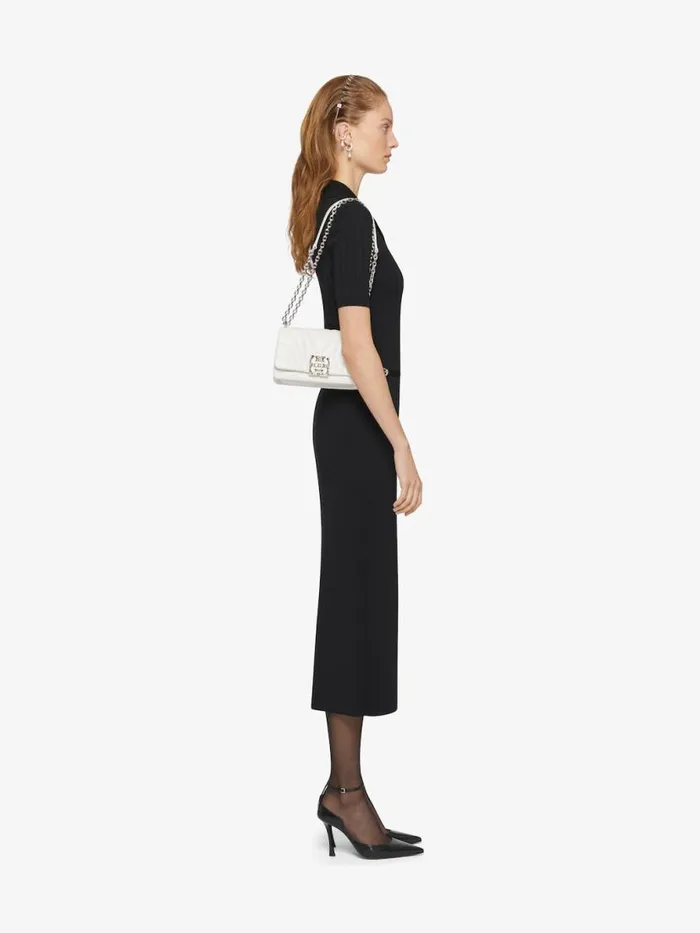 Women Crossbody Bags Givenchy Small 4G Soft Bag In Quilted Leather Ivory Women Crossbody Bags Givenchy Small 4G Soft Bag In Quilted Leather Ivory