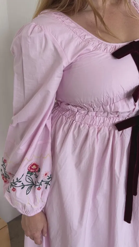 Women Dakota Dress Pink Embroidery Lisa Says Gah Dresses