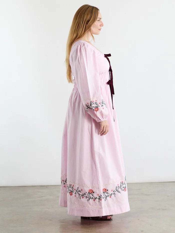 Women Dakota Dress Pink Embroidery Lisa Says Gah Dresses