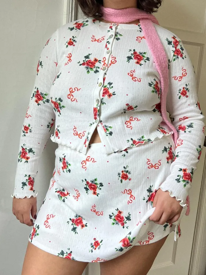 Women Darcy Skort Pointelle Bouquet Lisa Says Gah Bottoms Women Darcy Skort Pointelle Bouquet Lisa Says Gah Bottoms