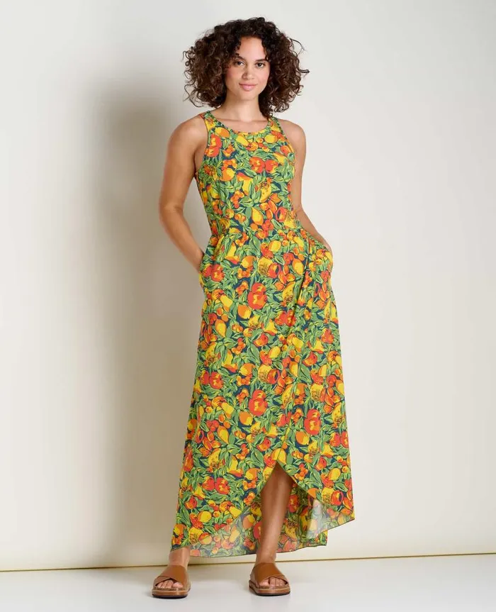 Women Dresses Toad and Co Sunkissed Maxi Dress Midnight Fruit Print