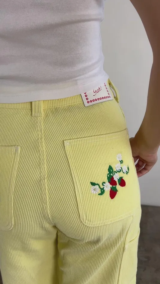 Women Dylan Pant Butterstrawberries Lisa Says Gah Bottoms