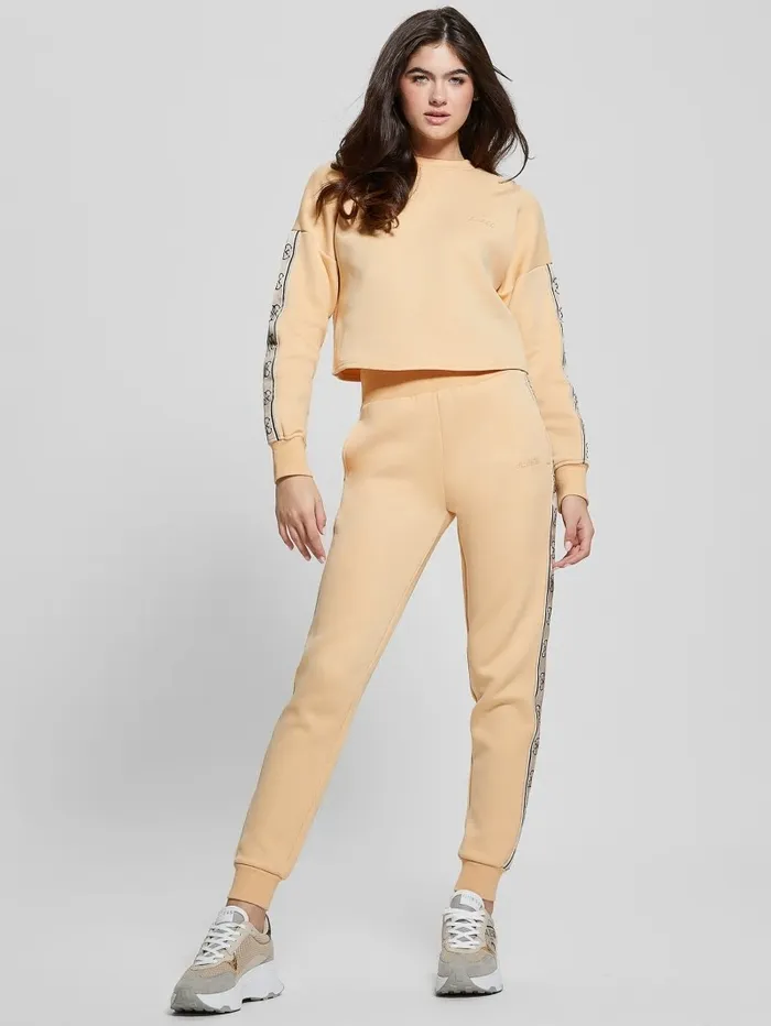 Women Eco Britney Joggers Sandy Peach Activewear GUESS