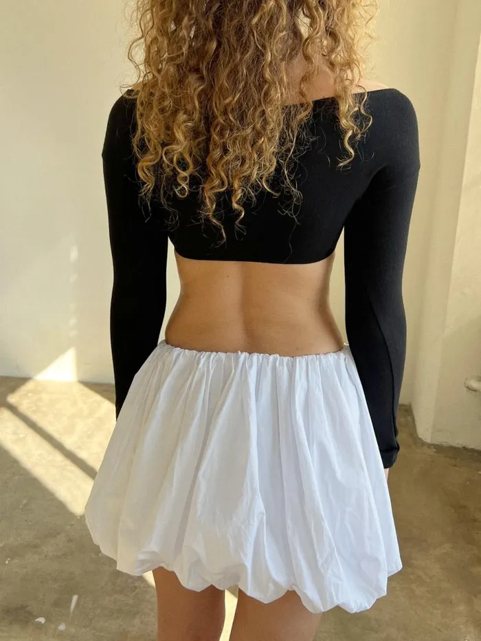 Women El Tigre Chiquito Crop Top Black Lisa Says Gah Knit Tops Women El Tigre Chiquito Crop Top Black Lisa Says Gah Knit Tops