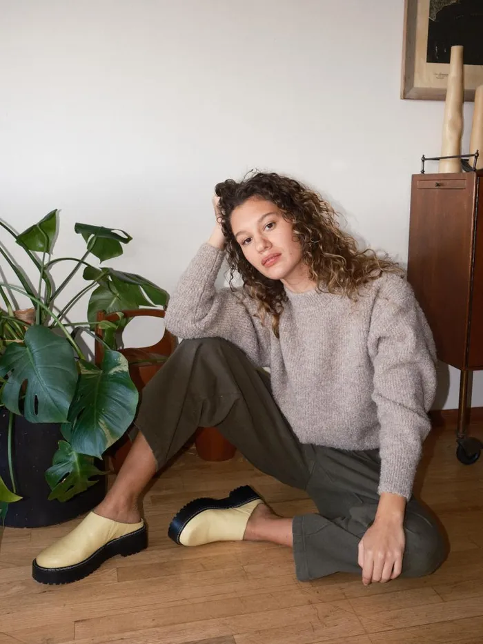 Women Elise Sweater Smoke Lisa Says Gah Sweaters