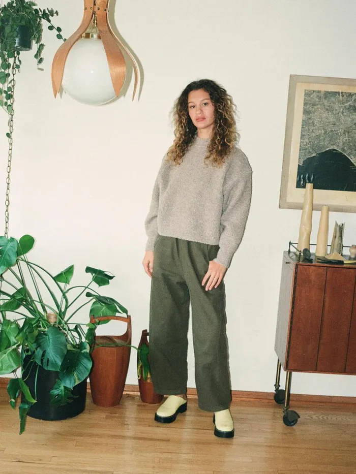 Women Elise Sweater Smoke Lisa Says Gah Sweaters