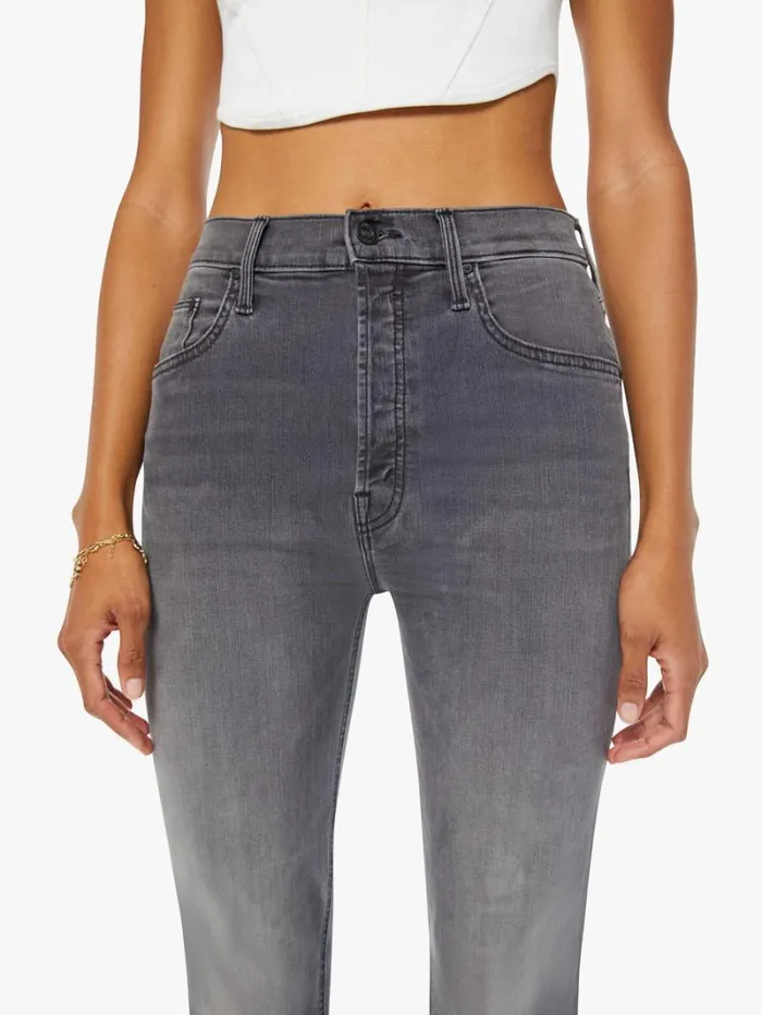 Women Flare Mother Denim The Tripper Ankle Wash Lighting Up Lanterns
