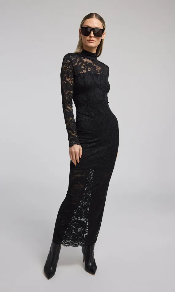 Women Generation Love Clothing Dresses Choi Lace Dress Black