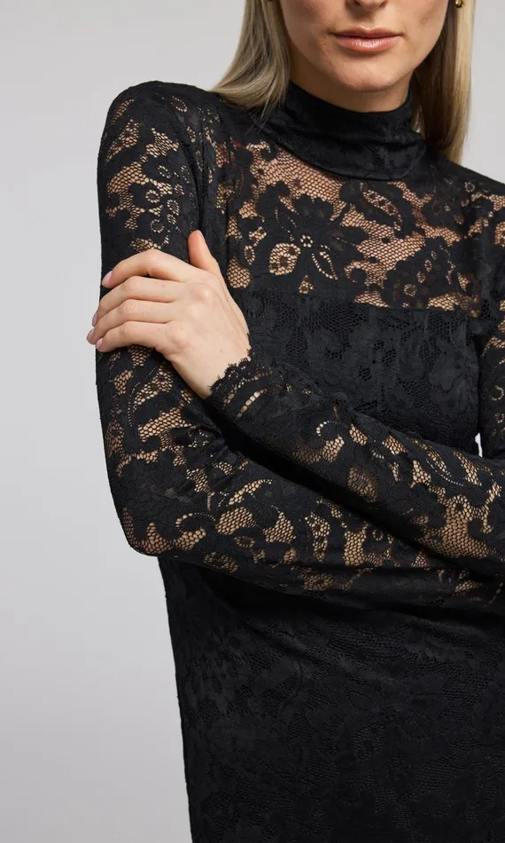 Women Generation Love Clothing Dresses Choi Lace Dress Black