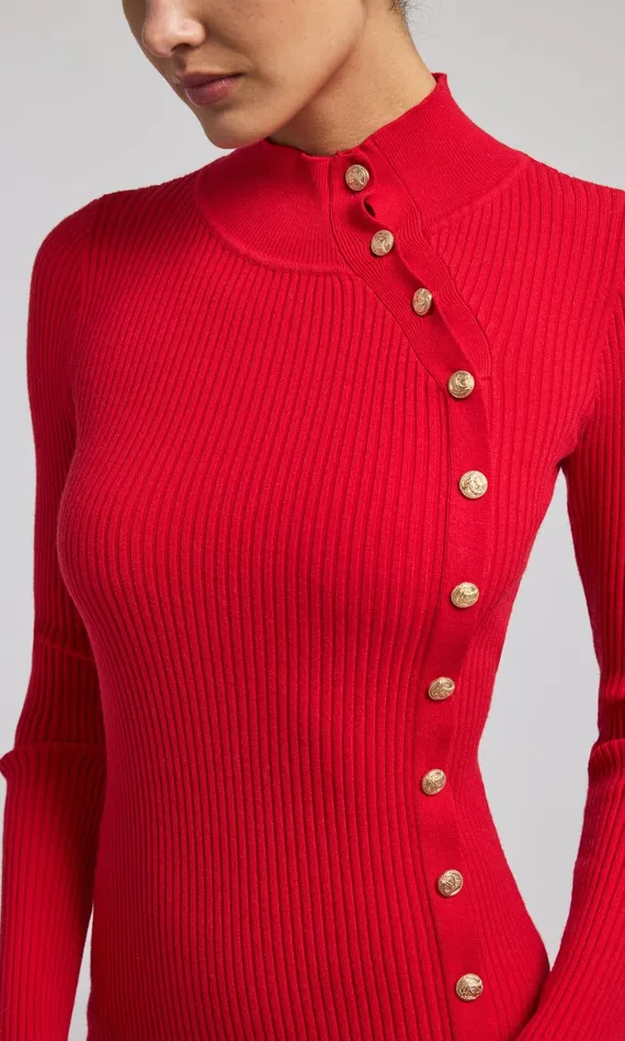 Women Generation Love Clothing Dresses Yara Rib Dress Red