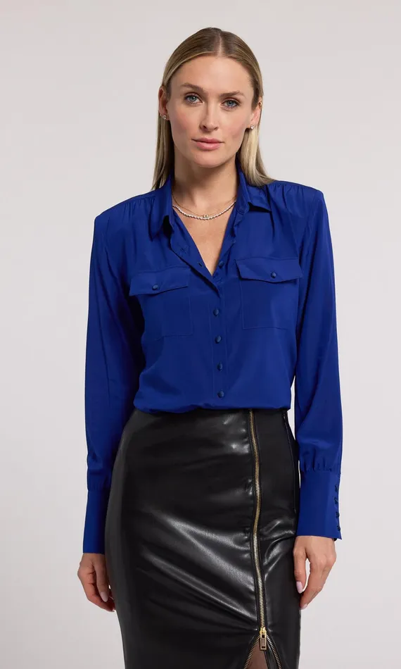 Women Generation Love Clothing Tops Amberly Blouse Ultramarine