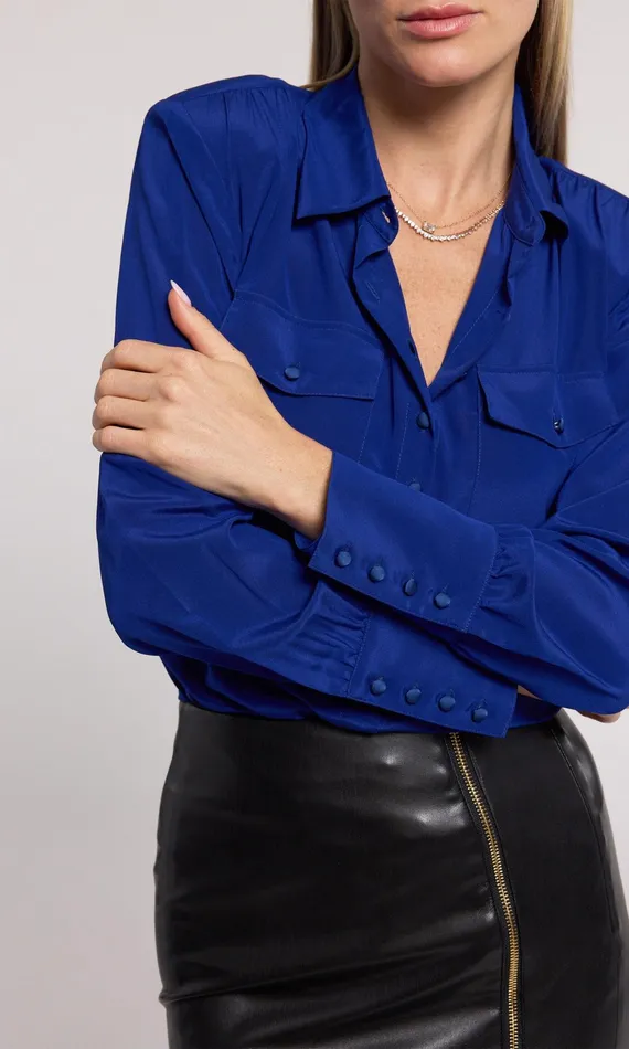 Women Generation Love Clothing Tops Amberly Blouse Ultramarine