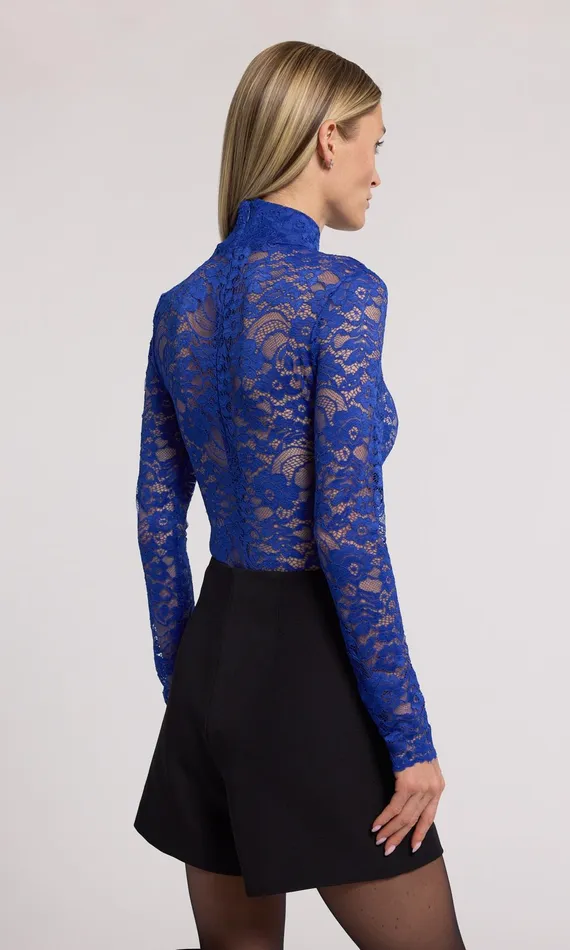 Women Generation Love Clothing Tops Tyla Lace Top Ultramarine