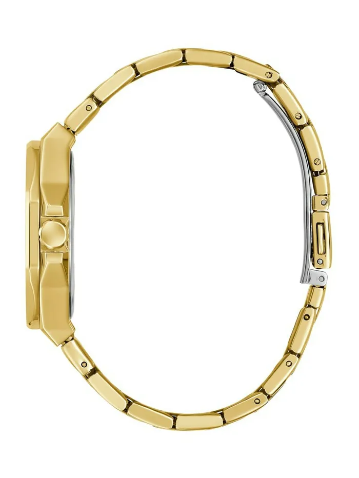 Women GoldTone and Turquoise Diamond Analog Watch Yellow Gold Watches GUESS Women GoldTone and Turquoise Diamond Analog Watch Yellow Gold Watches GUESS