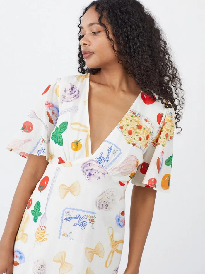 Women Grace Dress Buon Appetito Ivory Lisa Says Gah Dresses Women Grace Dress Buon Appetito Ivory Lisa Says Gah Dresses