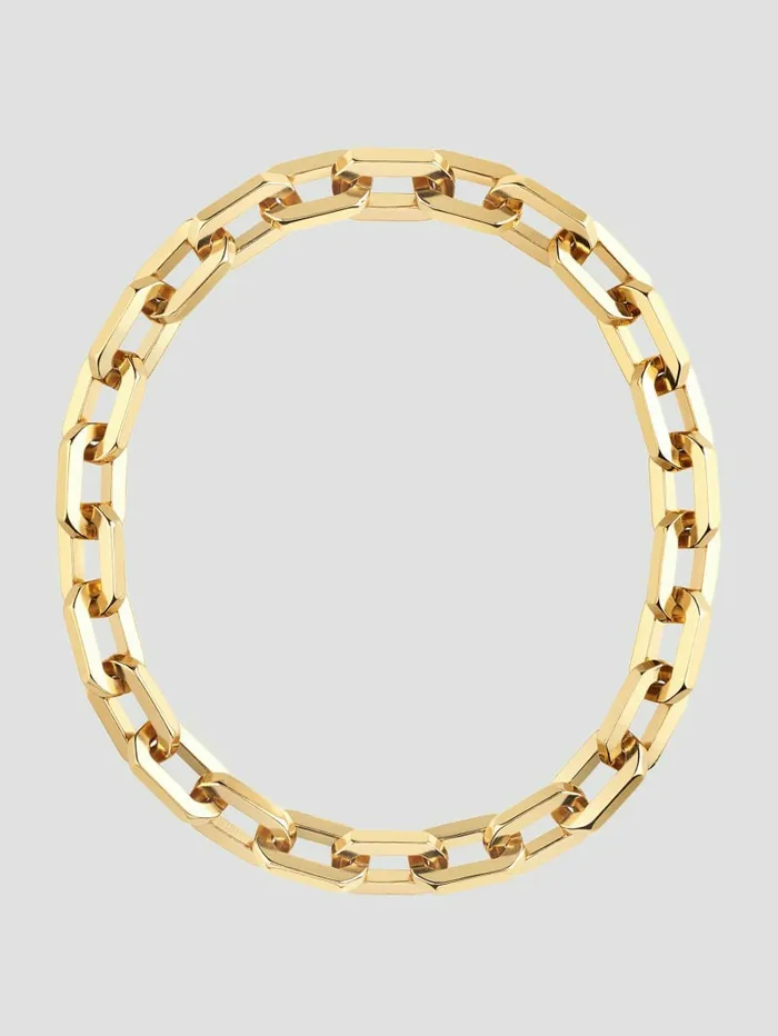 Women GUESS GoldTone Octagonal Necklace Yellow Gold Jewelry Women GUESS GoldTone Octagonal Necklace Yellow Gold Jewelry