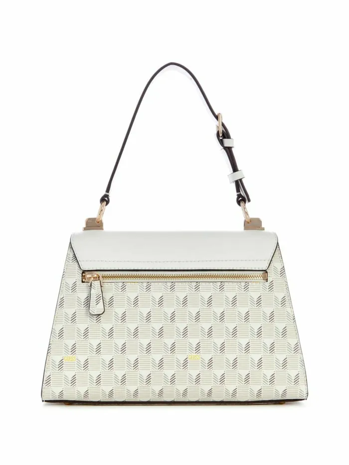 Women GUESS Hallie Mini FoldOver Flap Crossbody Steel Handbags Women GUESS Hallie Mini FoldOver Flap Crossbody Steel Handbags