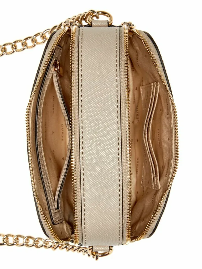 Women Handbags GUESS Noelle Camera Crossbody Taupe Women Handbags GUESS Noelle Camera Crossbody Taupe