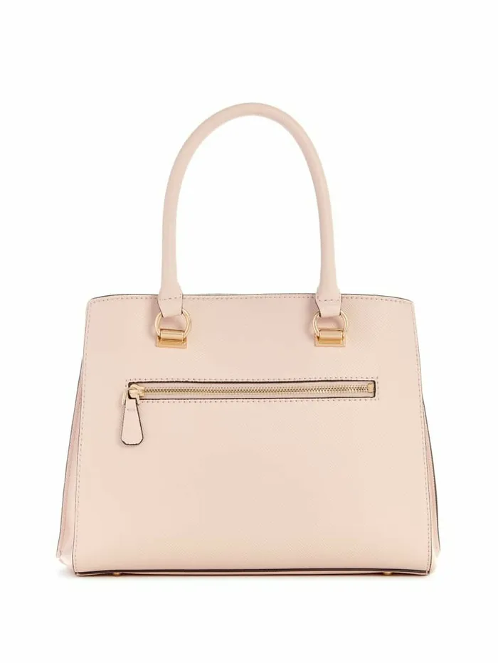 Women Handbags GUESS Noelle Girlfriend Satchel Light Rose Women Handbags GUESS Noelle Girlfriend Satchel Light Rose