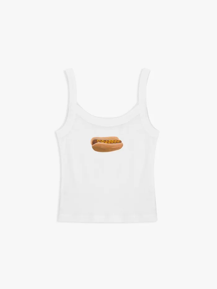 Women Harley Tank Hotdog Lisa Says Gah Graphic Tees