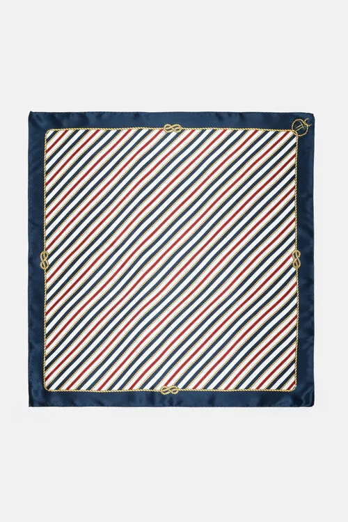 Women Hats and foulards Luisa Spagnoli Resta Resta WhiteBlueRed