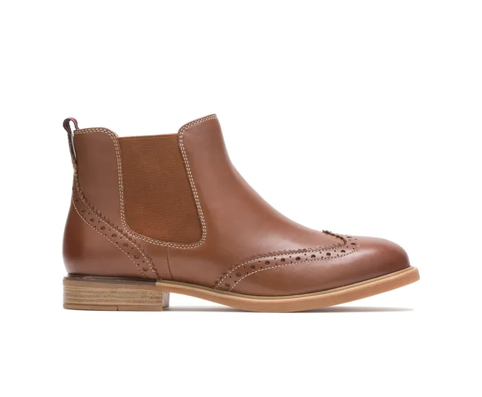 Women Hush Puppies Bailey Chelsea Boot Dachshund Leather Boots