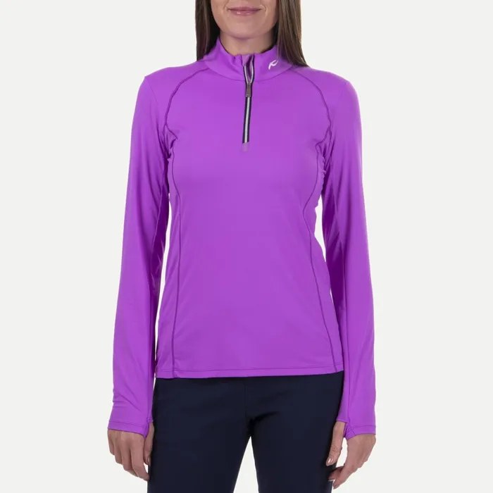 Women Hyannis Port Midlayer HalfZip Foxglove KJUS Midlayers and Sweaters