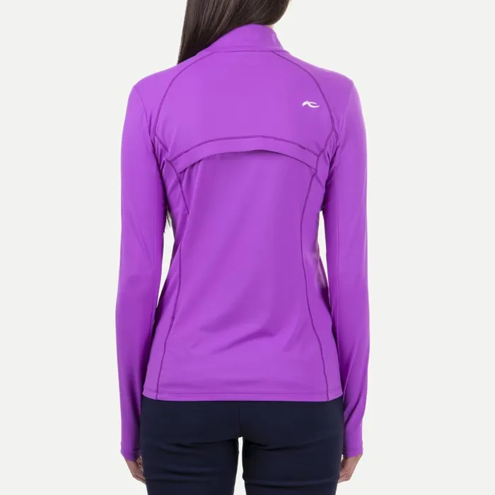 Women Hyannis Port Midlayer HalfZip Foxglove KJUS Midlayers and Sweaters