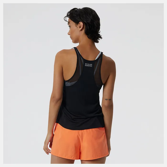 Women Impact Run Tank BLACK Shirts New Balance Women Impact Run Tank BLACK Shirts New Balance