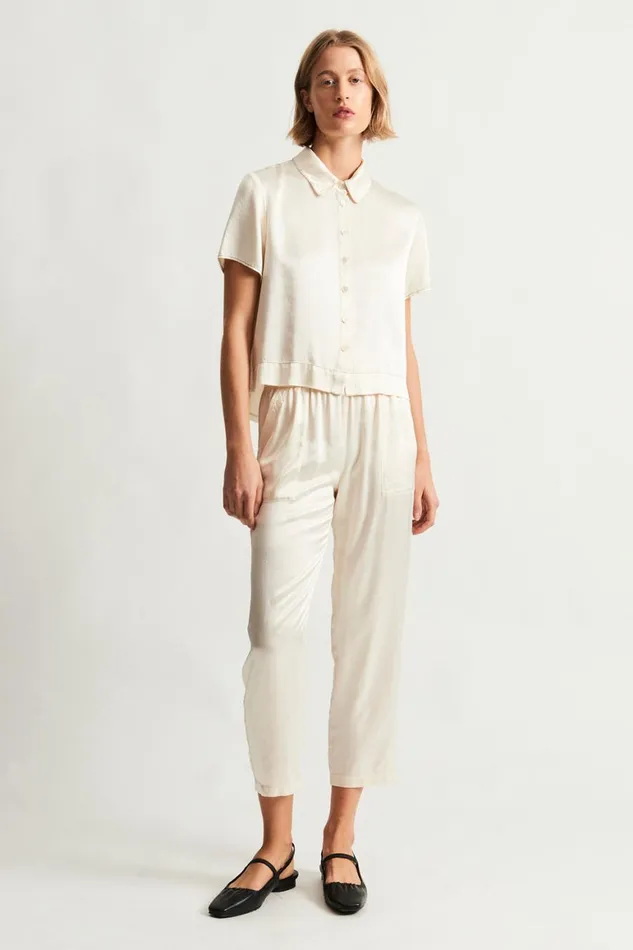 Women Ivory Calista Blouse Raquel Allegra Dresses