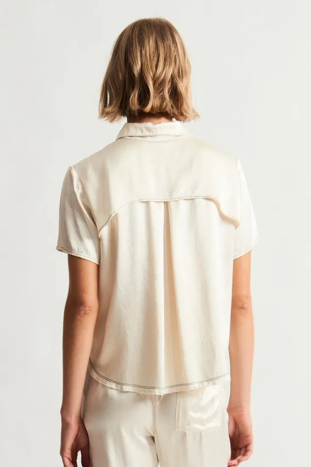 Women Ivory Calista Blouse Raquel Allegra Dresses