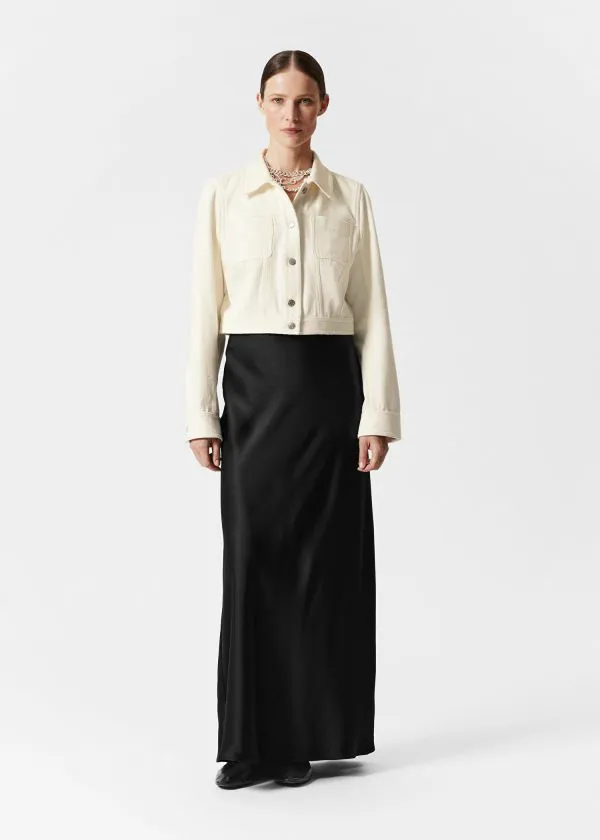 Women Jackets and Coats and Other Stories Slim PatchPocket Jacket White