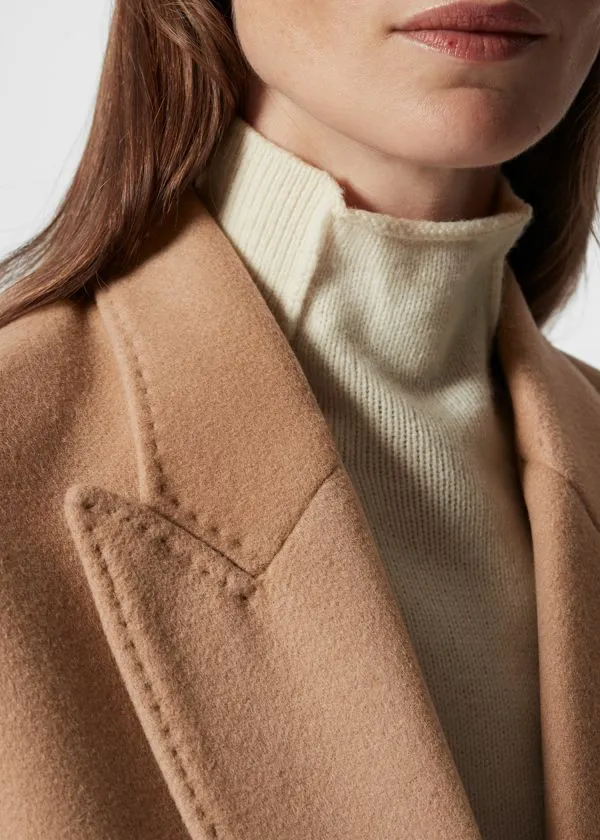 Women Jackets and Coats and Other Stories Tailored SingleBreasted Coat Camel