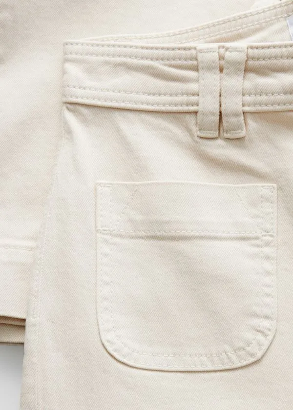 Women Jeans and Other Stories HighWaist Flared Jeans White