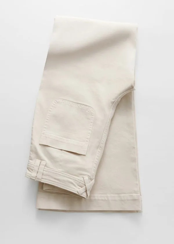 Women Jeans and Other Stories HighWaist Flared Jeans White