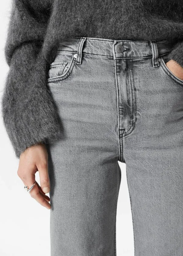Women Jeans and Other Stories WideLeg Jeans Grey