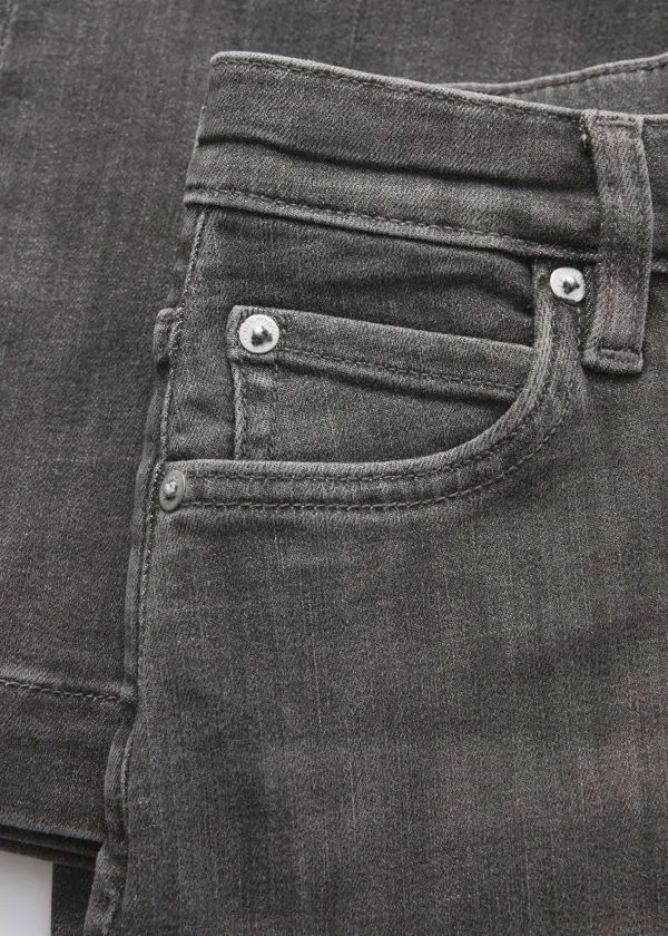 Women Jeans and Other Stories Wide PressCrease Jeans Dark Grey