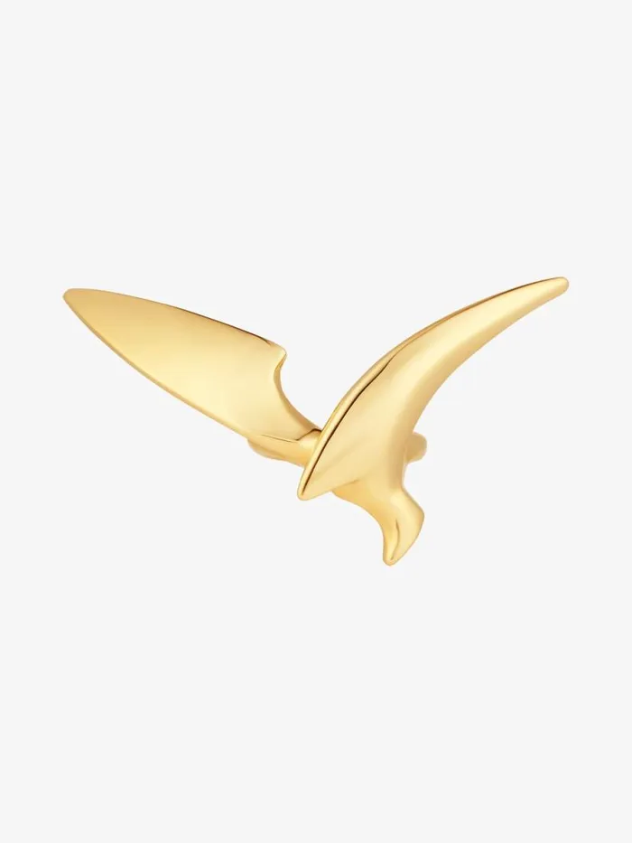 Women Jewelry Givenchy Bird Ring In Metal Golden Yellow